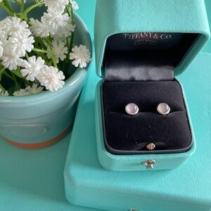 NEW Tiffany chalcedony CBTY earrings